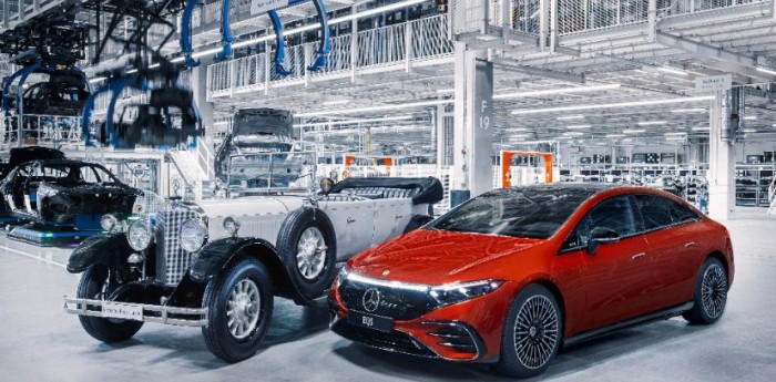 Mercedes-Benz y el vehículo 22 millones de la planta de Sindelfingen