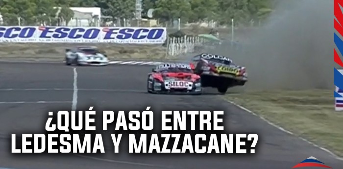 TC en Viedma: La palabra de Ledesma y Mazzacane tras el toque en pista