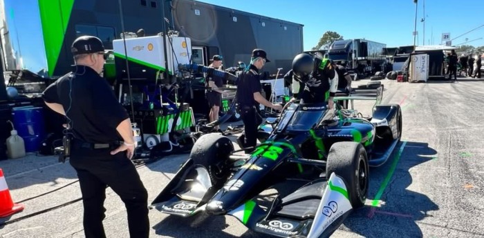 VIDEO: más imágenes de la prueba de Agustín Canapino con el IndyCar en Sebring