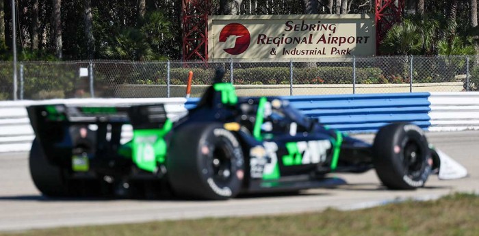 Canapino sigue sorprendiendo a la IndyCar, ¿cómo fue su rendimiento en Sebring?