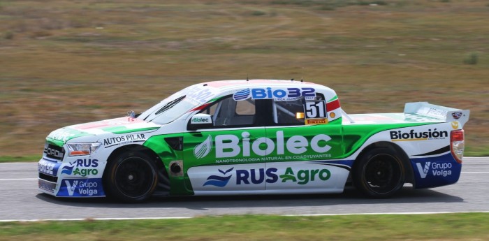 Gianini dominó los entrenamientos de las TC Pick Up en el Mouras