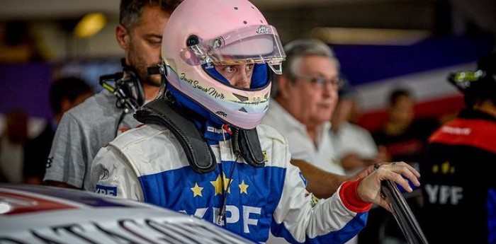 Scuncio Moro y un emotivo homenaje en su casco del TC2000