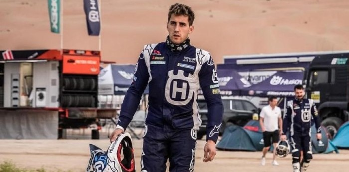 Luciano Benavides, octavo en la Etapa 3 del Abu Dhabi Desert Challenge