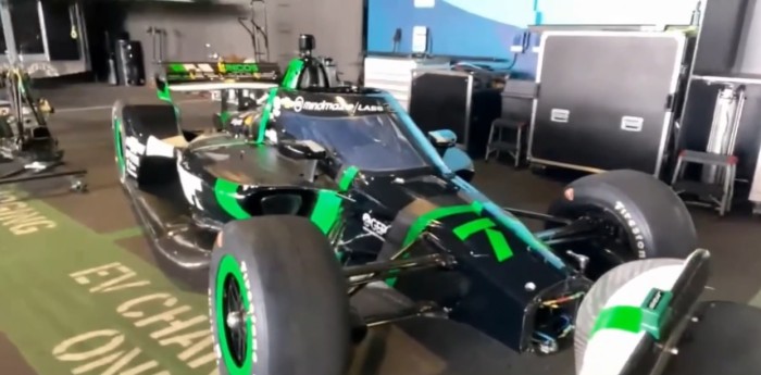 Así esta el auto de Agustín Canapino a horas de su debut en la IndyCar