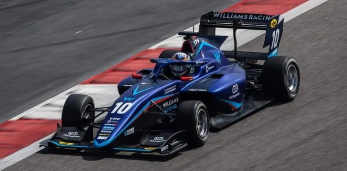 Colapinto subió al podio en la Sprint Race de la FIA F3 en Bahrein