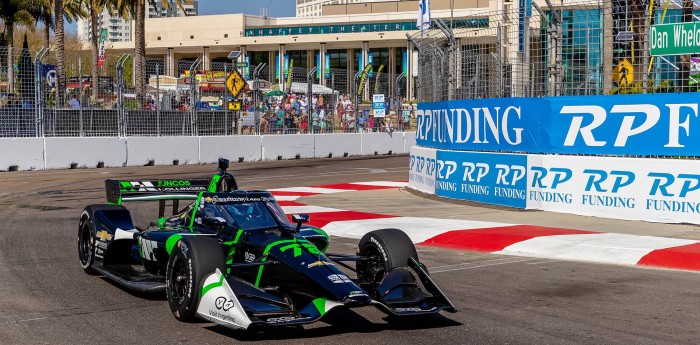 Gran debut de Agustín Canapino en la IndyCar: terminó 12do