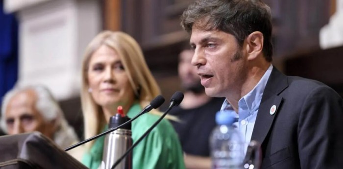 Axel Kicillof apuntó contra la proscripción a Cristina y deslizó su reelección