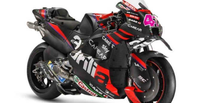 MotoGP: Aprilia presentó su moto para el 2023