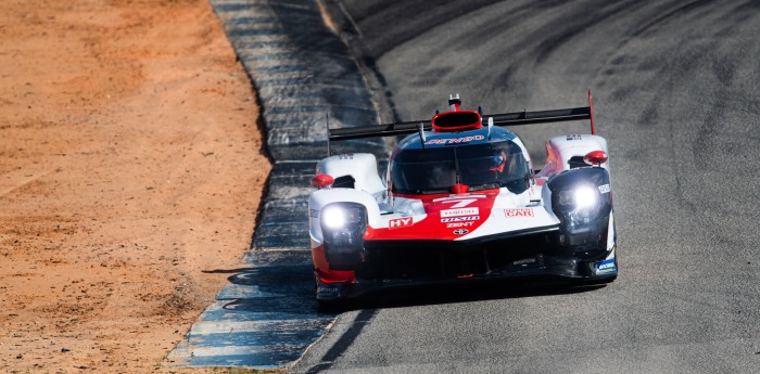 El Toyota 7 de Pechito López arrancó adelante otra vez en el Prólogo del WEC