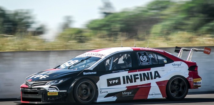 TC2000: Santero dominó el tercer entrenamiento en Rafaela