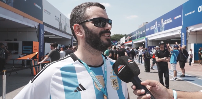 El hincha argentino que revolucionó los boxes de la Fórmula E en São Paulo