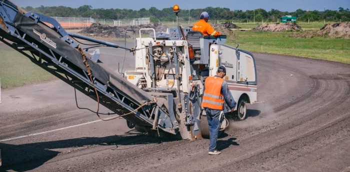 Resistencia: Comenzó la repavimentación del “Yaco Guarnieri”