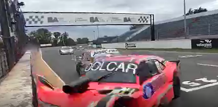 Procar 4000: fuerte palo en la recta principal de Buenos Aires