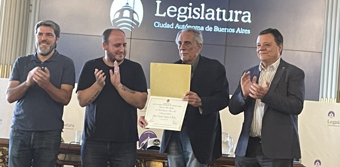 La Legislatura porteña distinguió a la Asociación Argentina de Volantes