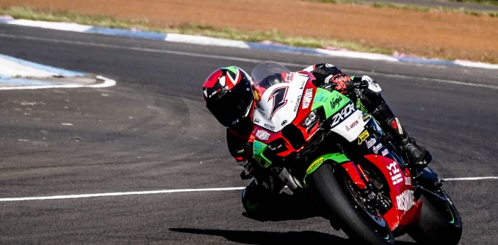 Ribodino triunfó en un final para el infarto de Superbike Pro