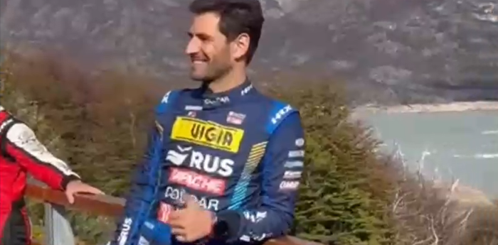 TC: Ardusso, protagonista de un momento insólito en los glaciares de El Calafate