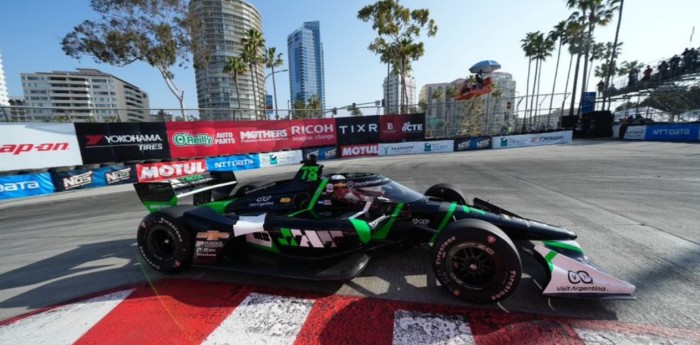 IndyCar: Canapino partirá 26° en Long Beach