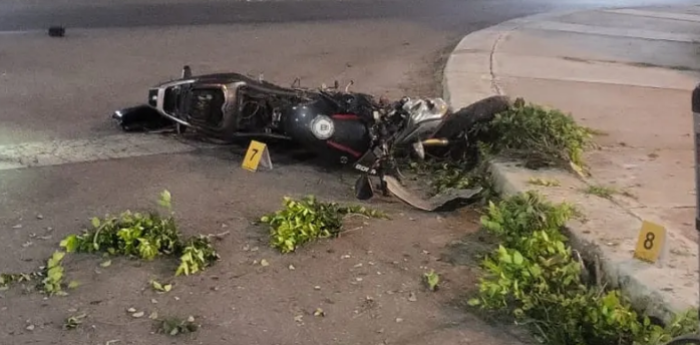 San Juan: un joven motociclista perdió la vida en un accidente