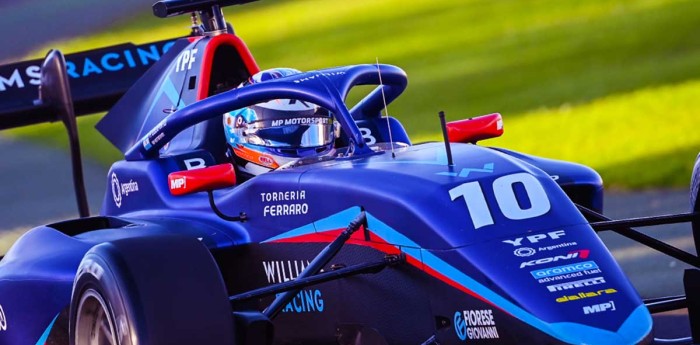 Fórmula 3: Colapinto completó los tests en Imola