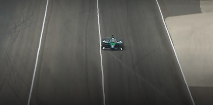 IndyCar: la primera vuelta a fondo de Agustín Canapino en Indianápolis