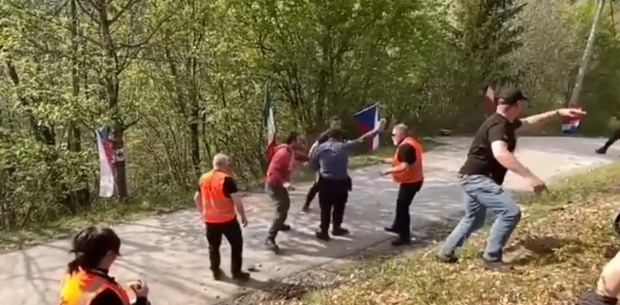 WRC: pelea entre espectadores casi termina en tragedia