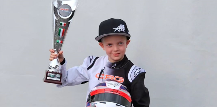 Robin Raikkonen, hijo de Kimi, ya hace podios y tiene un carácter parecido al padre