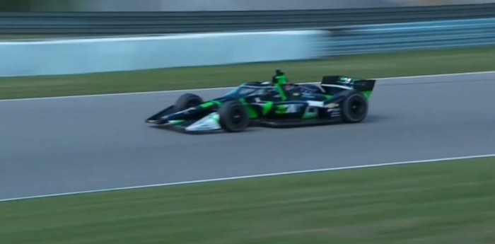 IndyCar: Canapino completó la actividad del viernes en Barber