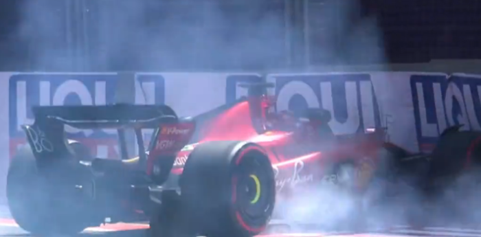 F1: el golpe de Leclerc que perjudicó a Sainz