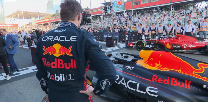 F1: Verstappen se quejó de la maniobra de Russell en el Sprint de Bakú