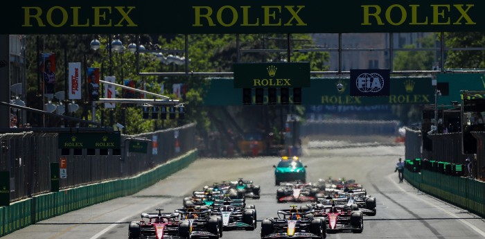 F1: la grilla de partida del Gran Premio de Azerbaiyán