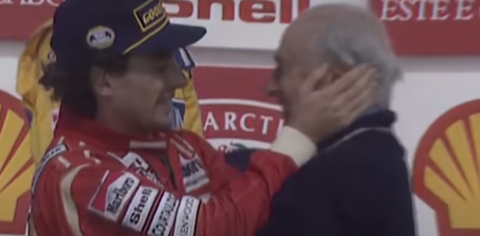 El día que Senna compartió un podio con Fangio