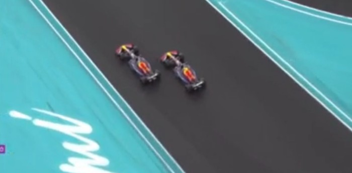F1: ¡Contundente! Verstappen no dejó dudas y superó con facilidad Pérez
