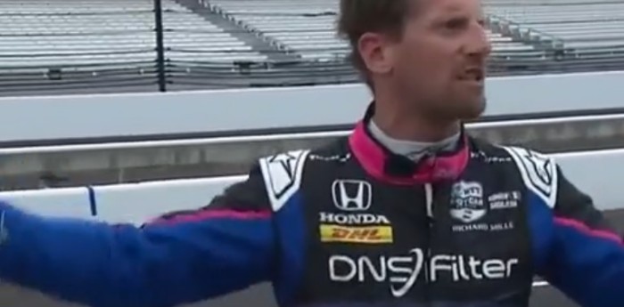 IndyCar: ¡a lo Traverso! Grosjean explotó de bronca contra su equipo en Indianápolis