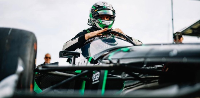 IndyCar: Canapino, luego de la clasificación: "Cada vez me siento más cómodo con el auto"