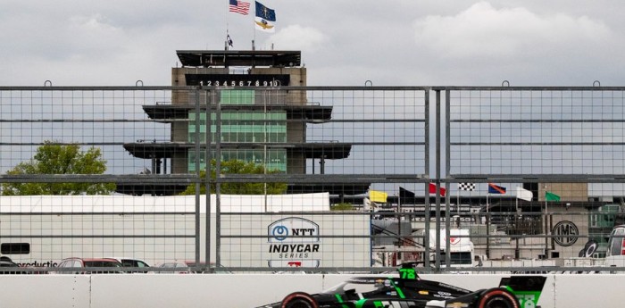 IndyCar: Canapino hizo el último chequeo previo a la carrera en Indianápolis