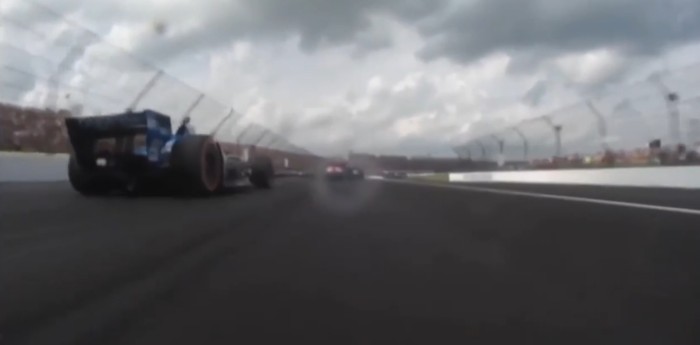 IndyCar: así fue el arranque de la carrera para Canapino en Indianápolis