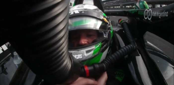 IndyCar: Canapino se exigió al máximo: "Estoy totalmente acalambrado"