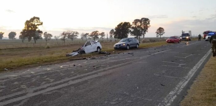 Accidente fatal en la ruta 226: una joven de 17 años falleció tras un fuerte choque