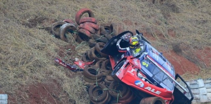 Fuerte accidente de Dudu Barrichello en Taruma