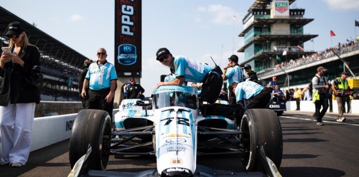 Indy500: Canapino terminó al borde del top 15 en la práctica del lunes