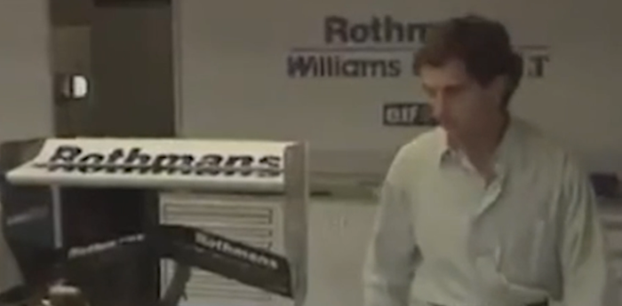 VIDEO INÉDITO: Ayrton Senna llegando a los boxes de Imola en 1994