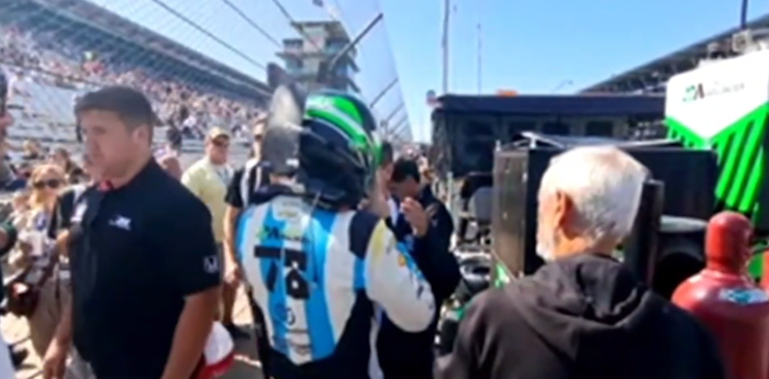 Carburando en Indianápolis: así se prepara Canapino para salir a pista en el Carb Day