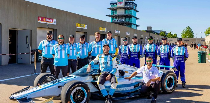 Indy500: los campeones del mundo le hacen el aguante a Agustín Canapino