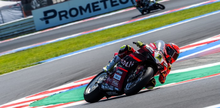 WSBK: Bautista voló en la segunda práctica de Misano