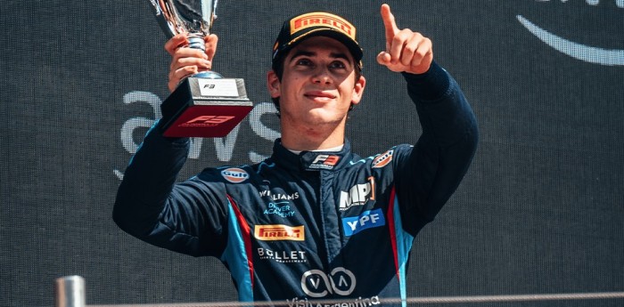 ¿Qué dijo Colapinto tras el podio en la Final de la F3 en Barcelona?