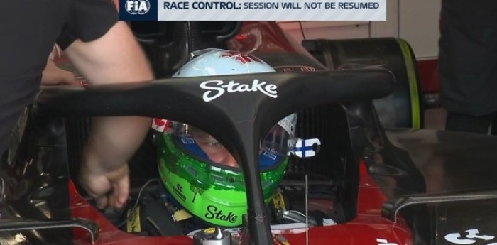 F1: No se reanudará la actividad y Bottas fue la primera referencia de la práctica