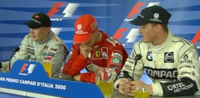 VIDEO: la emoción de Schumacher cuando igualó la marca de Senna en la F1