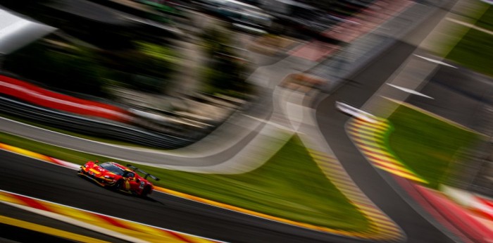24 Horas de Spa: la Ferrari de Varrone cumplió con la clasificación