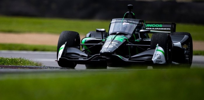 IndyCar: Canapino cerró la segunda práctica en Mid-Ohio en la 24° posición