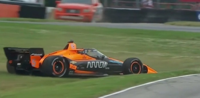 IndyCar: el incidente que interrumpió la clasificación de Canapino en Mid-Ohio